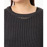 【大きいサイズ/a.v.v×eur3】メッシュラメニット | eur3 | 詳細画像22