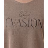 【大きいサイズ/a.v.v×eur3】シア―ロゴプリントニット | eur3 | 詳細画像12