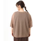 【大きいサイズ/a.v.v×eur3】シア―ロゴプリントニット | eur3 | 詳細画像8