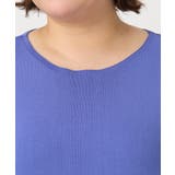 【大きいサイズ/接触冷感】フレンチスリーブサマーニット | eur3 | 詳細画像11 