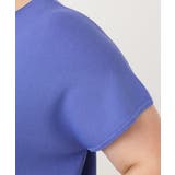 【大きいサイズ/接触冷感】フレンチスリーブサマーニット | eur3 | 詳細画像12 