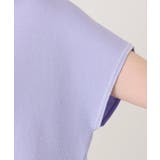 【大きいサイズ/接触冷感】サイドスリットサマーニット | eur3 | 詳細画像8