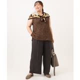 【WEB先行販売】【大きいサイズ】テープヤーンニットベスト | eur3 | 詳細画像21