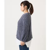 【大きいサイズ】テープヤーンニットプルオーバー | eur3 | 詳細画像21 