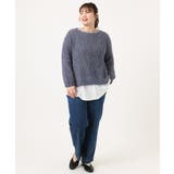 【大きいサイズ】テープヤーンニットプルオーバー | eur3 | 詳細画像27 