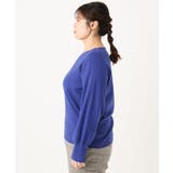 【大きいサイズ/新色追加】Vネックパフスリーブニット | eur3 | 詳細画像16 