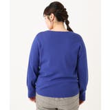 【大きいサイズ/新色追加】Vネックパフスリーブニット | eur3 | 詳細画像17 