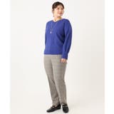 【大きいサイズ/新色追加】Vネックパフスリーブニット | eur3 | 詳細画像22 