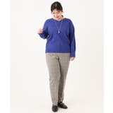 【大きいサイズ/新色追加】Vネックパフスリーブニット | eur3 | 詳細画像23 