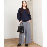 【大きいサイズ/新色追加】Vネックパフスリーブニット | eur3 | 詳細画像26 