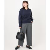 【大きいサイズ/新色追加】Vネックパフスリーブニット | eur3 | 詳細画像28 