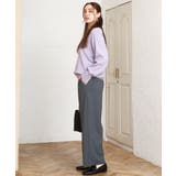 【大きいサイズ/新色追加】Vネックパフスリーブニット | eur3 | 詳細画像31 