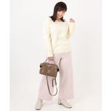 【大きいサイズ/新色追加】Vネックパフスリーブニット | eur3 | 詳細画像45 