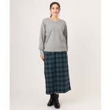 【大きいサイズ/新色追加】Vネックパフスリーブニット | eur3 | 詳細画像47 