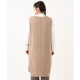 【大きいサイズ】Vネックロングニットベスト | eur3 | 詳細画像9 