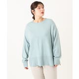 【大きいサイズ】ボクシーシルエットニット | eur3 | 詳細画像12 