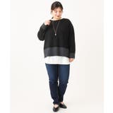 【大きいサイズ】ボクシーシルエットニット | eur3 | 詳細画像32 