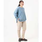 【WEB先行販売】【大きいサイズ】バイカラーレイヤード風ニット | eur3 | 詳細画像14