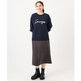 【大きいサイズ/a.v.v×eur3】フェイクスエードタイトスカート | eur3 | 詳細画像10 