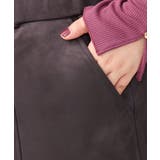 【大きいサイズ/a.v.v×eur3】フェイクスエードタイトスカート | eur3 | 詳細画像17 