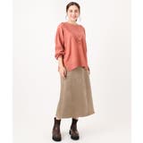 【大きいサイズ/a.v.v×eur3】フェイクスエードタイトスカート | eur3 | 詳細画像2 