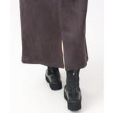 【大きいサイズ/a.v.v×eur3】フェイクスエードタイトスカート | eur3 | 詳細画像21 