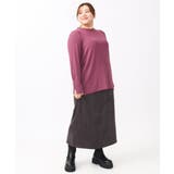 【大きいサイズ/a.v.v×eur3】フェイクスエードタイトスカート | eur3 | 詳細画像22 