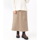 【大きいサイズ/a.v.v×eur3】フェイクスエードタイトスカート | eur3 | 詳細画像4 