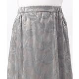 【大きいサイズ】オーガンジーフロッキープリントスカート | eur3 | 詳細画像10 