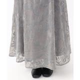 【大きいサイズ】オーガンジーフロッキープリントスカート | eur3 | 詳細画像11 