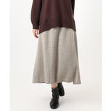 【大きいサイズ】ツイードAラインスカート | eur3 | 詳細画像4 