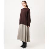 【大きいサイズ】ツイードAラインスカート | eur3 | 詳細画像6 