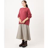 【大きいサイズ】ツイードAラインスカート | eur3 | 詳細画像7 