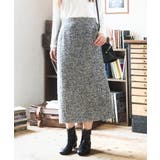 【大きいサイズ/a.v.v×eur3】ツイードタイトスカート | eur3 | 詳細画像2 