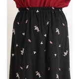 【大きいサイズ/soso×eur3】リーフ刺繍スカート | eur3 | 詳細画像11 