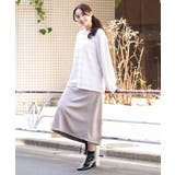 【大きいサイズ】マシュマロタッチフェイクスエードスカート | eur3 | 詳細画像4 