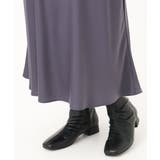 【大きいサイズ】サテンバックフレアスカート | eur3 | 詳細画像13 