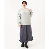 【大きいサイズ】サテンバックフレアスカート | eur3 | 詳細画像19 