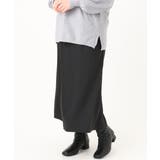 【大きいサイズ】サテンバックフレアスカート | eur3 | 詳細画像24 