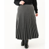 【大きいサイズ】バルキーアクリルストライプスカート | eur3 | 詳細画像19 
