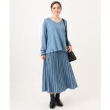 【大きいサイズ】バルキーアクリルストライプスカート | eur3 | 詳細画像3 