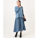 【大きいサイズ】バルキーアクリルストライプスカート | eur3 | 詳細画像4 