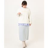 【大きいサイズ/a.v.v×eur3】ジャージータイトスカート | eur3 | 詳細画像5 