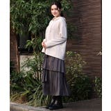 【大きいサイズ】イレヘムティアードスカート | eur3 | 詳細画像22 