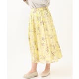 【大きいサイズ/a.v.v×eur3】オーパルプリントスカート | eur3 | 詳細画像9 