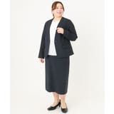 【大きいサイズ/セットアップ対応】Wクロスストレッチタイトスカート | eur3 | 詳細画像15 