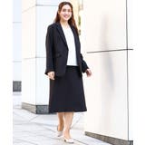 【大きいサイズ/セットアップ対応】Wクロスストレッチタイトスカート | eur3 | 詳細画像18 