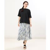 【大きいサイズ】ニュアンスプリントスカート | eur3 | 詳細画像23 