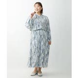 【大きいサイズ】ニュアンスプリントスカート | eur3 | 詳細画像30 