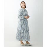 【大きいサイズ】ニュアンスプリントスカート | eur3 | 詳細画像31 